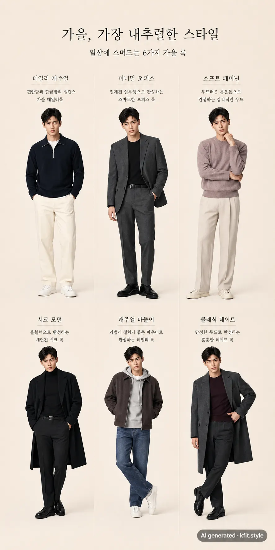 AI 스타일 분석 — 모델 포트레이트